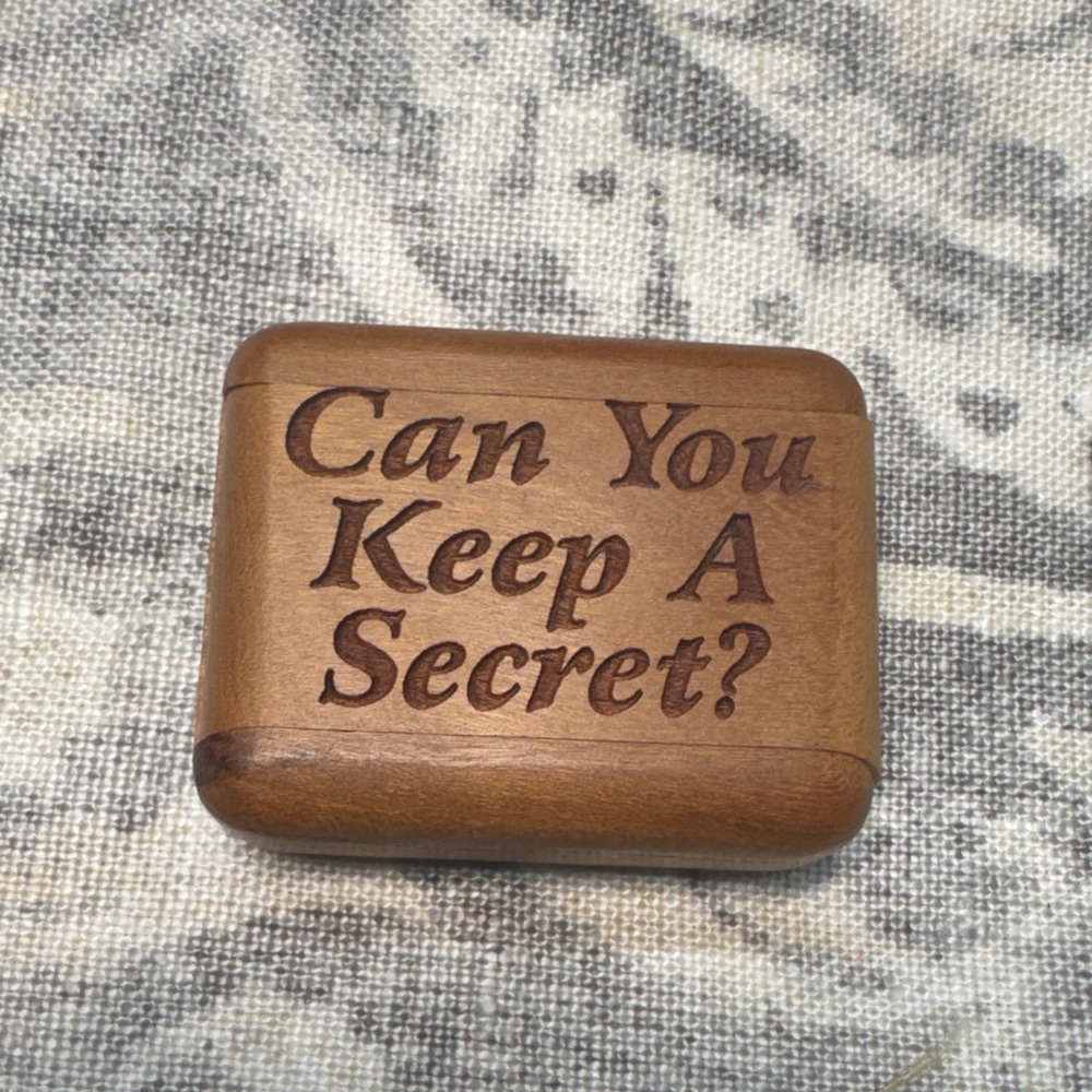 Wooden Secret Message Box - Picture 6 of 11